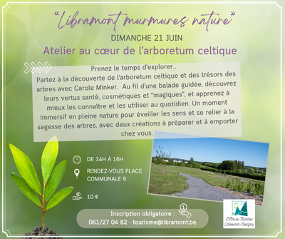 Atelier déconnexion au cœur de l’arboretum celtique