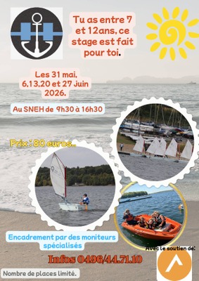 Les samedis de la voile