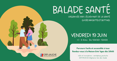 Balade santé guidée par Bottes et Bottines