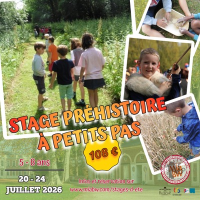 Stage Préhistoire à petits pas