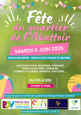 Fête du quartier de l'Abattoir