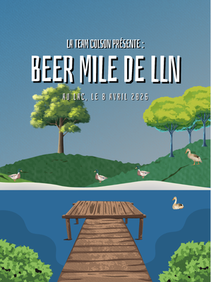 Image de l'événement BeerMile de Louvain la neuve 2026 - Louvain-La-Neuve