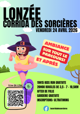 Image de l'événement Corrida des Sorcières de Lonzée