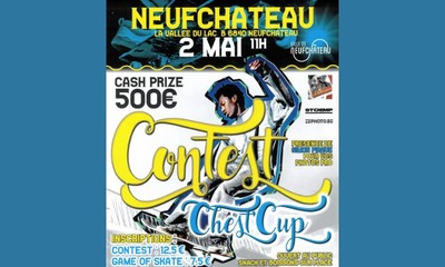 Image de l'événement Contest Chest'Cup (Concours Skateboard) - Neufchâteau