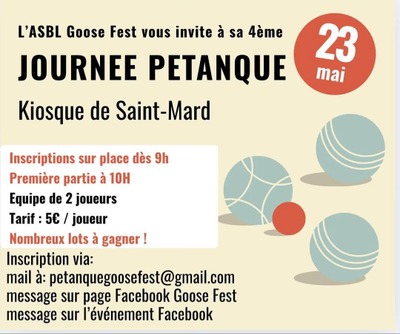 JOURNEE PETANQUE AU KIOSQUE A SAINT-MARD