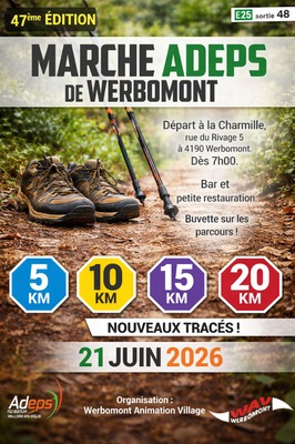 Marche Adeps de Werbomont - 47ème édition
