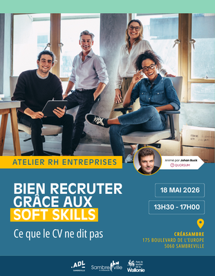 Atelier "Bien recruter grâce aux soft skills. Ce que le CV ne dit pas."