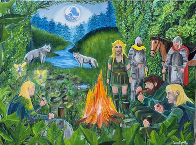 Exposition peinture - Dominique Van de velde