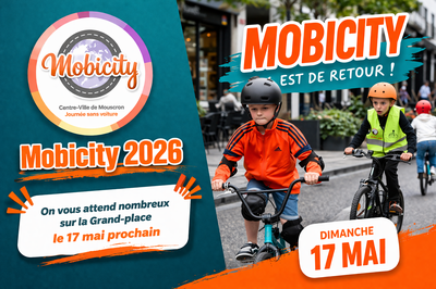 Mobicity revient à Mouscron le 17 mai : découvrez le programme !
