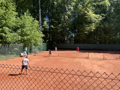 Tournoi officiel de tennis en simple le 25 juin
