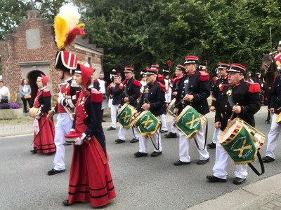 Image de l'événement Marche Sainte Aldegonde - Prestation de serment des officiers - Feluy