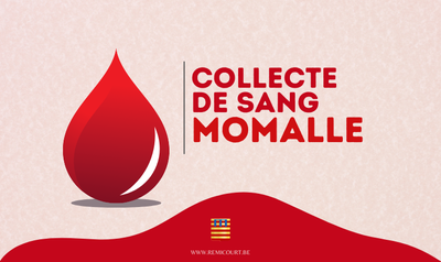 Image de l'événement Dons de sang - Momalle