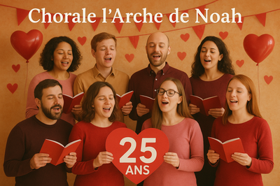 Image de l'événement Concert Saint-Valentin de l'Arche de Noah