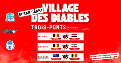Village des Diables | Trois-Ponts | écran géant