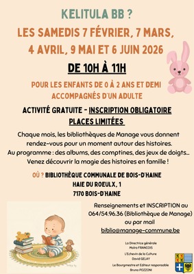 Image de l'événement Kelitula BB ? - Bois-d'Haine