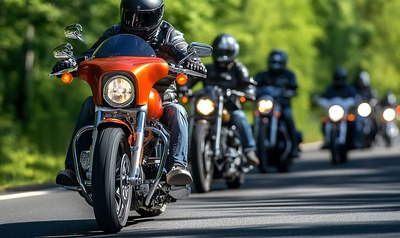 Image de l'événement Balade moto caritative et marché artisanal printanier - Ghislenghien