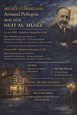 Musée Armand Pellegrin : nuit au Musée