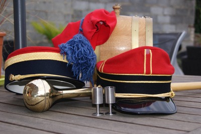 Cassage du verre du 49ème Régiment d'Infanterie de Gozée