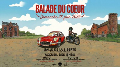 Balade du coeur - moto & voiture ancêtre