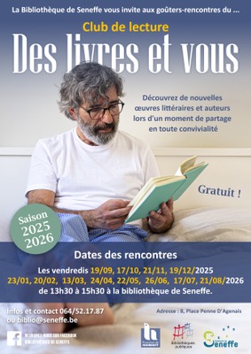 Image de l'événement Des livres et vous