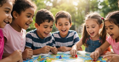 Atelier créatif pour enfants - Jeux de société & improvisation"