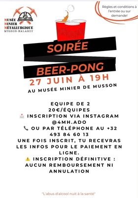 Soirée Beer Pong