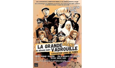 Exposition Louis de Funès : La Grande Vadrouille fête ses 60 ans !
