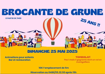 Image de l'événement Brocante de Grune