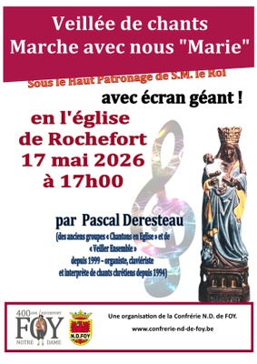 Veillée de chants "Marche avec nous Marie"