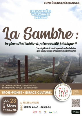 Image de l'événement La Sambre : la première rivière à personnalité juridique ? - Trois-Ponts