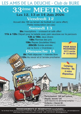 Rencontre annuelle "Les Amis de la Deuche"