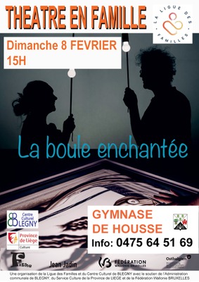 Image de l'événement Théâtre en famille : "La boule enchantée"