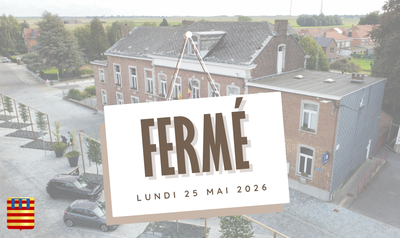 Fermeture de l'administration communale