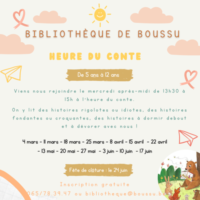 Image de l'événement Heure du conte