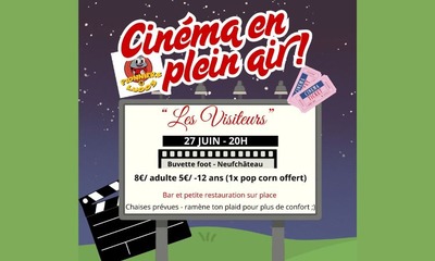 Cinéma plein air "Les Visiteurs"