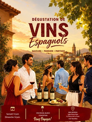 Dégustation de vins Espagnols