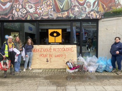Image de l'événement Opération be wapp au départ de la MDD - Louvain-La-Neuve