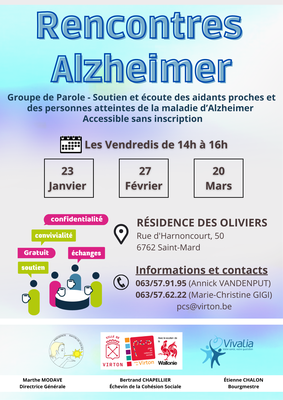 Image de l'événement Rencontre Alzheimer