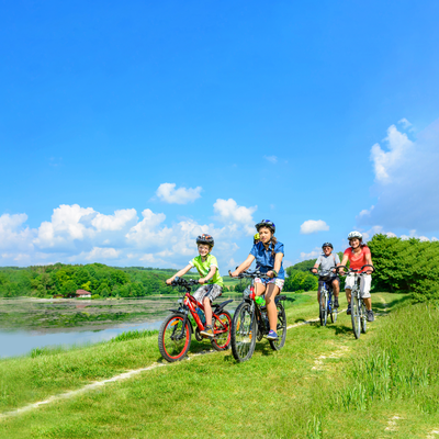 Balade vélo d'été à Lambermont