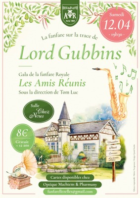 Image de l'événement Gala de la Fanfare Royale Les Amis Réunis - Dour