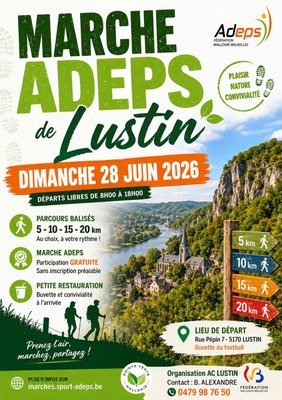 Marche ADEPS à Lustin
