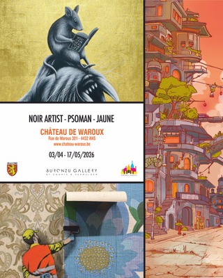 Image de l'événement Exposition « Entre art urbain et art contemporain » : Du 3 avril au 17 mai 2026 - Alleur