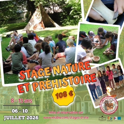 Stage Nature et Préhistoire