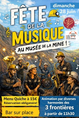 Fête de la musique à la mine