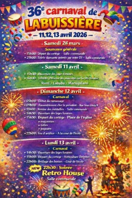 Image de l'événement 36ème Carnaval de Labuissière - Labuissière