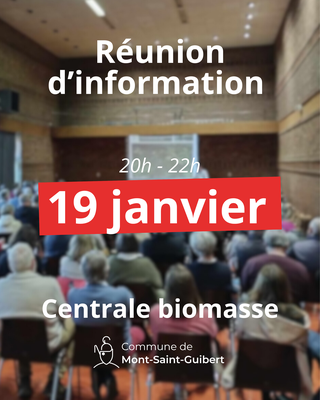 Image de l'événement Réunion d'information - Centrale Biomasse