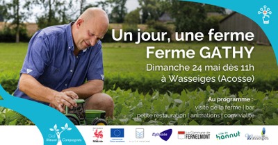 Un jour, une ferme - ferme Gathy à Wasseiges (Acosse)