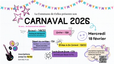 Image de l'événement Carnaval 2026 !