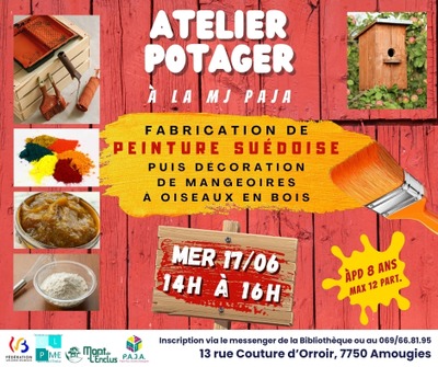 Atelier Potager avec la Maison de Jeunes PAJA
