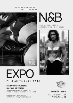 Image de l'événement Expo à la Maison du Tourisme : Cyndi Claessens et Bernard Leclercq - Verviers